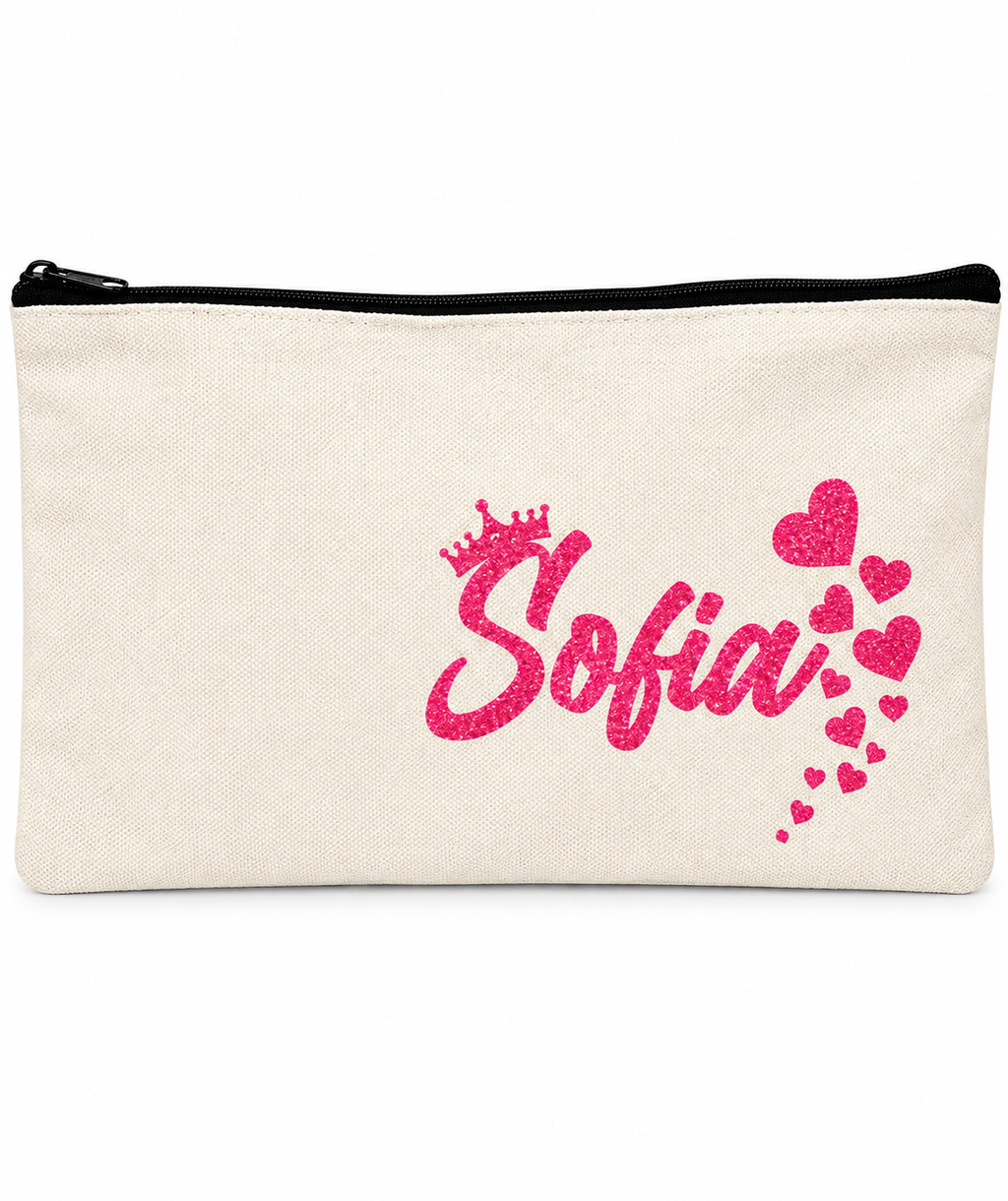 Personalised pencil case- custom name & design