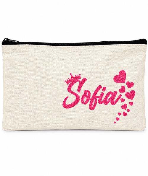 Personalised pencil case- custom name & design