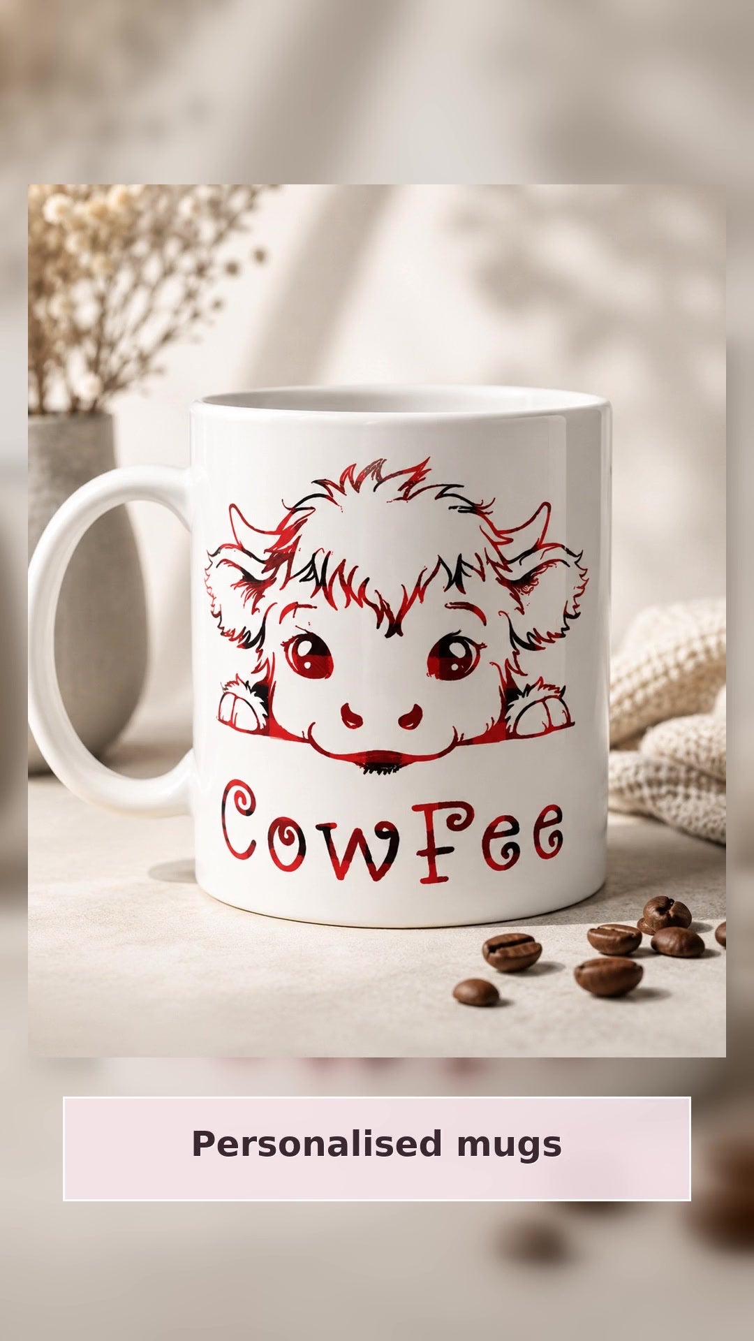 Personalised Mug- Custom Name & Design