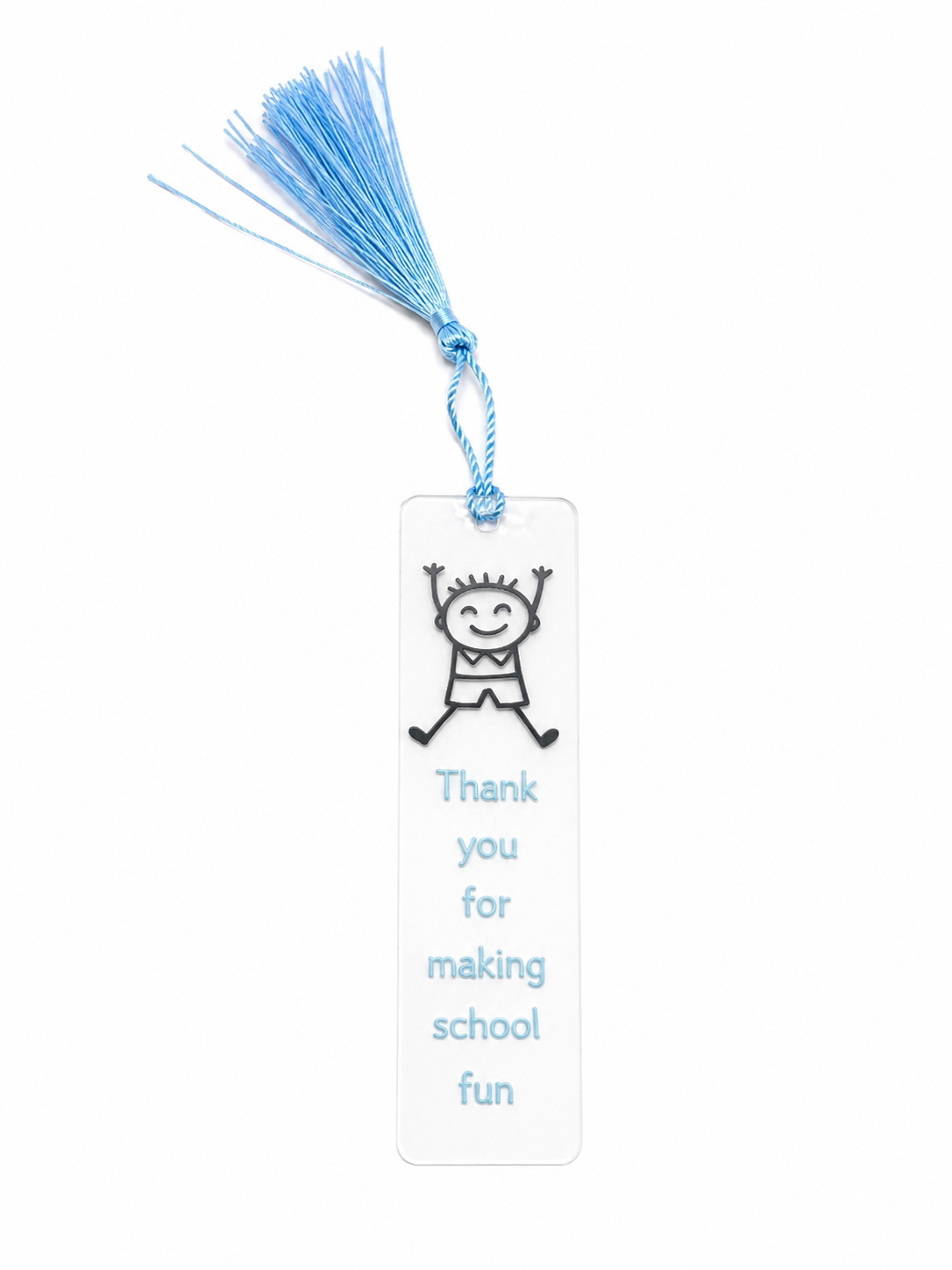Personalised Acrylic Bookmark – Custom Name & Design