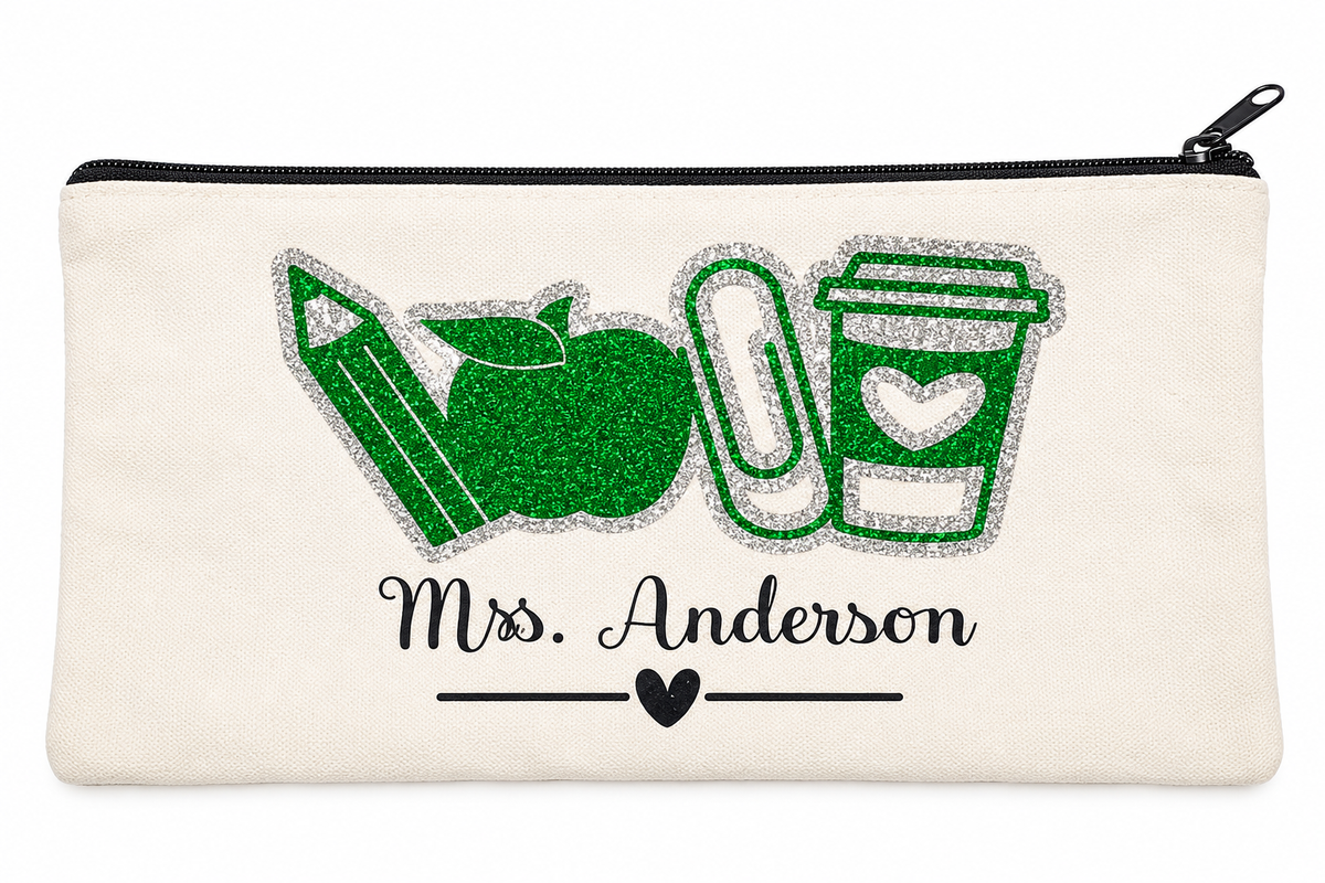 Personalised pencil case- custom name & design