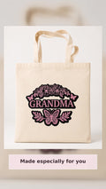 Personalised Tote Bag- Custom Name &Design