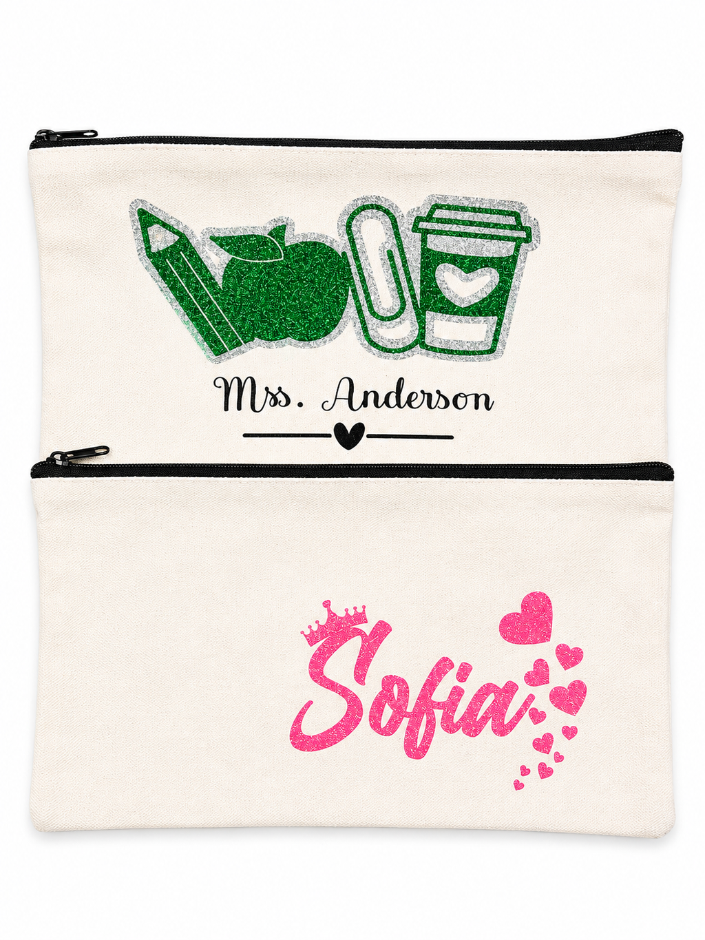 Personalised pencil case- custom name & design