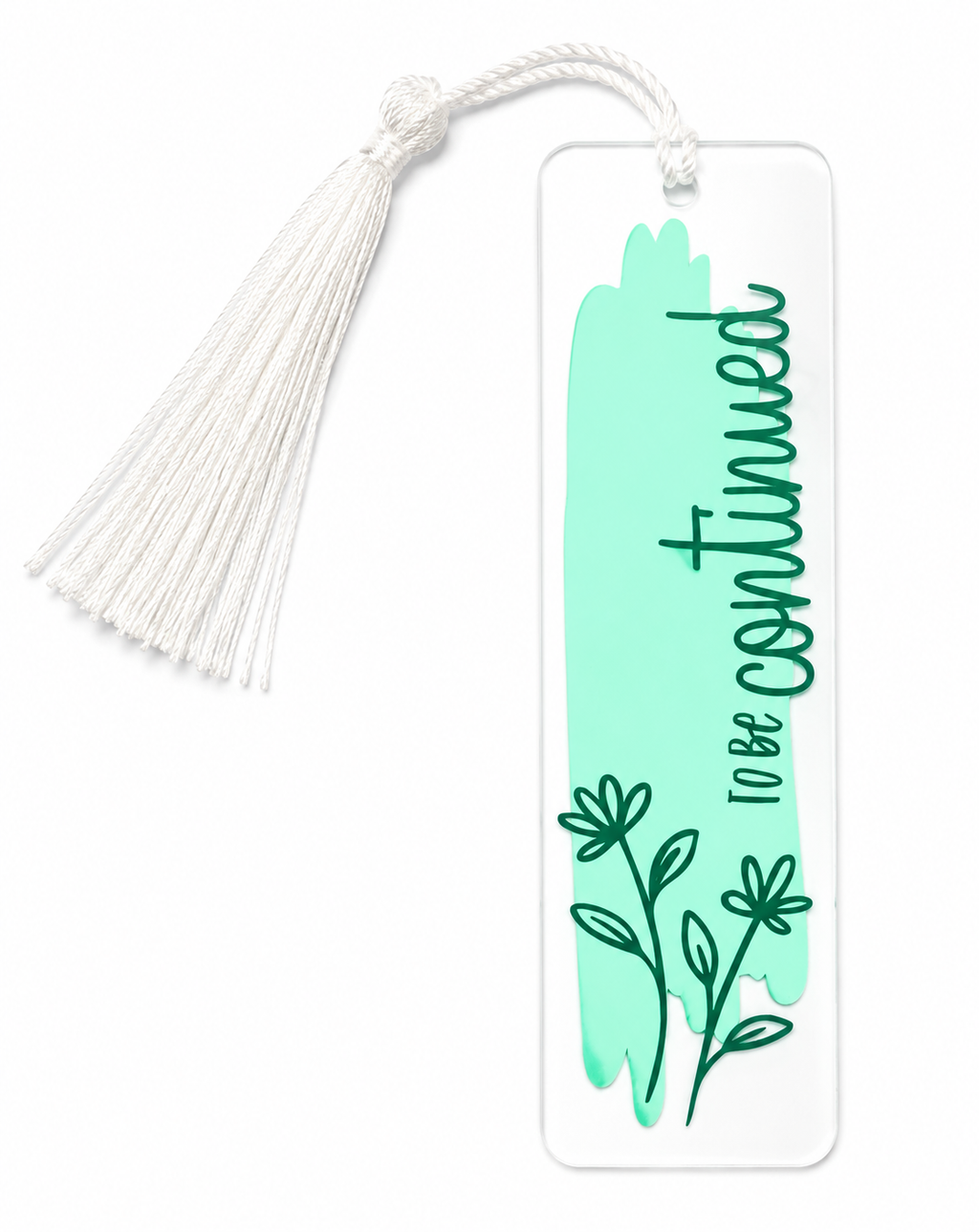 Personalised Acrylic Bookmark – Custom Name & Design
